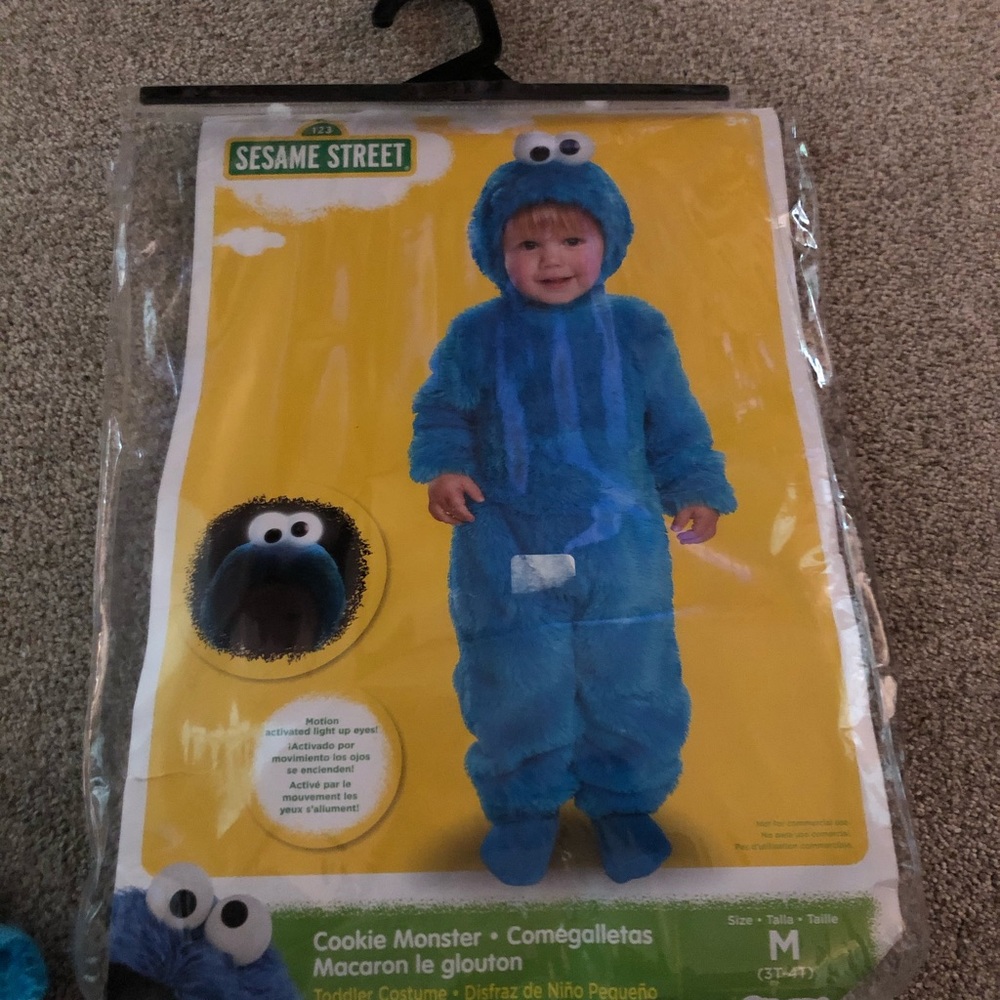 Cookie Monster toddler costume by Sesame Street!